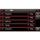 Bluetooth Audio Interface mit Titellisten, MDI/AMI