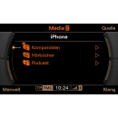 Bluetooth Audio Interface mit Titellisten, MMI 2G mit AMI