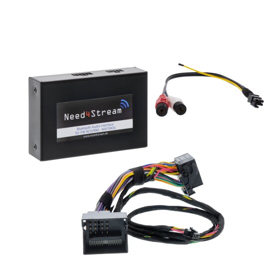 Bluetooth Audio Interface mit Titelanzeige für VW RCD/RNS