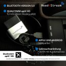 Bluetooth Audio Interface mit Titellisten für Porsche PCM3.0, Kabel vorhanden