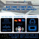 DAB+ Antenne, rund, SMA