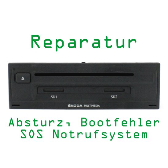 Reparatur Skoda Columbus Headunit